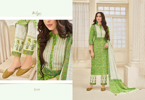 Lt Nitya Launched Arena Cotton Printed Casual Wear Salwar Suits