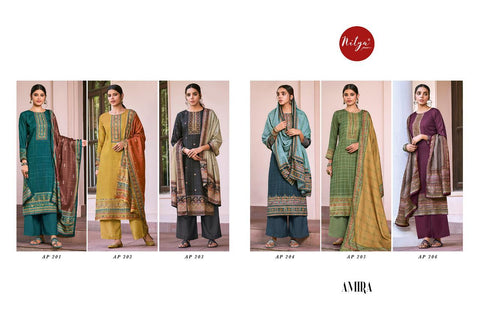 Lt Nitya Presents Amira Pashmina Printed Fancy Designer Salwar Kameez