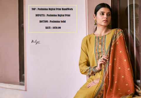 Lt Nitya Presents Amira Pashmina Printed Fancy Designer Salwar Kameez