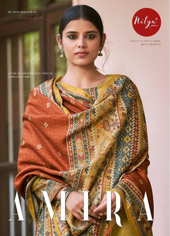Lt Nitya Presents Amira Pashmina Printed Fancy Designer Salwar Kameez