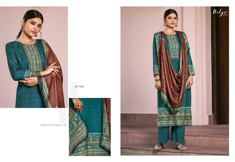 Lt Nitya Presents Amira Pashmina Printed Fancy Designer Salwar Kameez