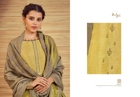 Lt Nitya Presents Pahel Silk Fancy Designer Kurtis Collection With Plazzo