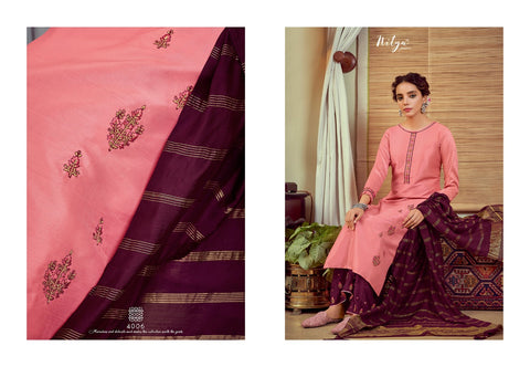 Lt Nitya Presents Pahel Silk Fancy Designer Kurtis Collection With Plazzo