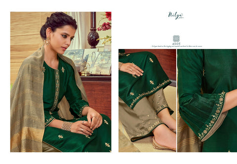 Lt Nitya Presents Pahel Silk Fancy Designer Kurtis Collection With Plazzo