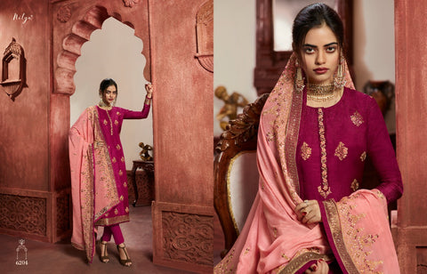 Lt Fabrics Nitya Vol 162 Designer Salwar Suits In Fancy