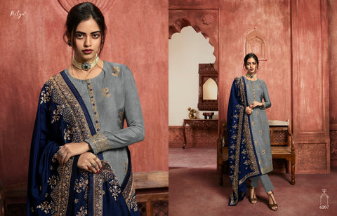 Lt Fabrics Nitya Vol 162 Designer Salwar Suits In Fancy
