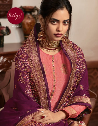 Lt Fabrics Nitya Vol 162 Designer Salwar Suits In Fancy