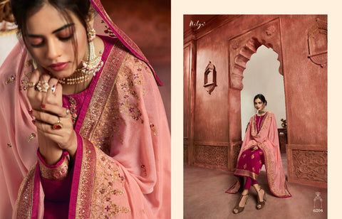 Lt Fabrics Nitya Vol 162 Designer Salwar Suits In Fancy
