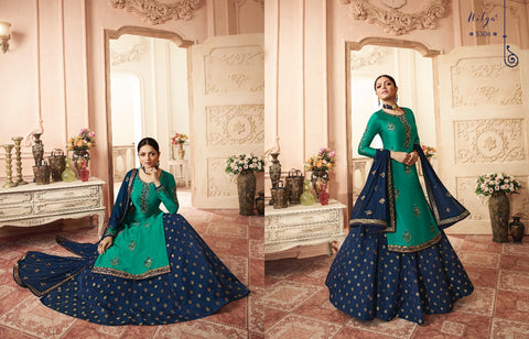 LT FABRICS NITYA VOL.153 EMBROIDERED DESIGNER WEDDING COLLECTION