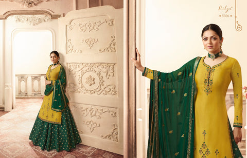 LT FABRICS NITYA VOL.153 EMBROIDERED DESIGNER WEDDING COLLECTION
