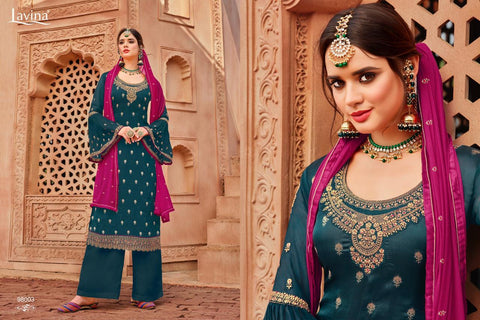 Lavina Vol 98 Banglori Silk Jacquard Salwar Kameez