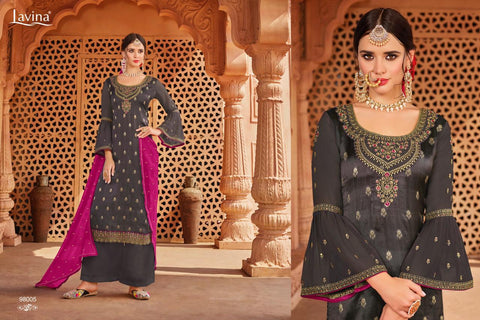 Lavina Vol 98 Banglori Silk Jacquard Salwar Kameez