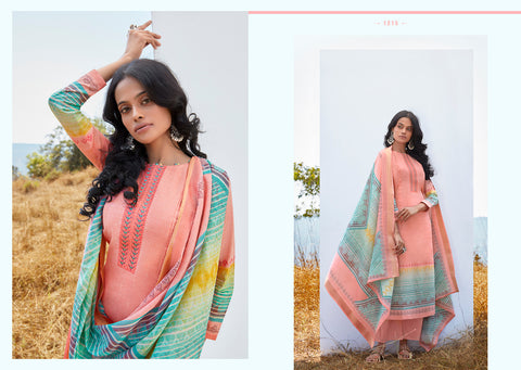 Laxmimaya Silk Mills Reet Cotton Digital Print Salwar Suits