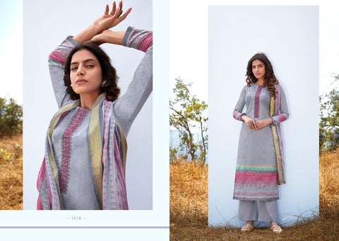 Laxmimaya Silk Mills Reet Cotton Digital Print Salwar Suits