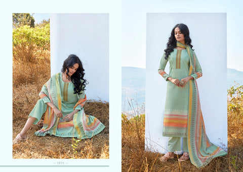 Laxmimaya Silk Mills Reet Cotton Digital Print Salwar Suits