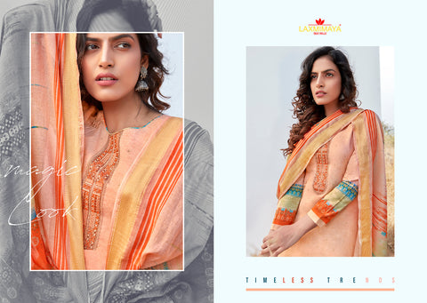 Laxmimaya Silk Mills Reet Cotton Digital Print Salwar Suits