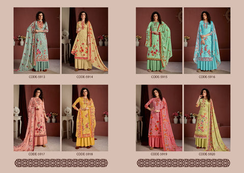 Levisha Presents Kohinoor Cotton Digital Print Exclusive Suit Collection