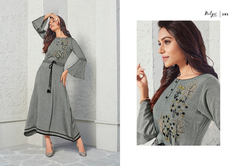 Lt Presents Samaira Cotton Casual Wear Kurtis Collection