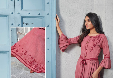 Lt Presents Samaira Cotton Casual Wear Kurtis Collection