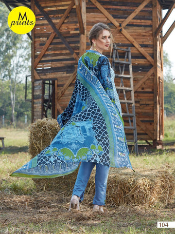 M PRINTS BRINGS PRINTED DAILYWEAR COTTON DRESS MATERIAL COLLECTION