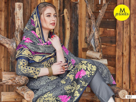 M PRINTS BRINGS PRINTED DAILYWEAR COTTON DRESS MATERIAL COLLECTION