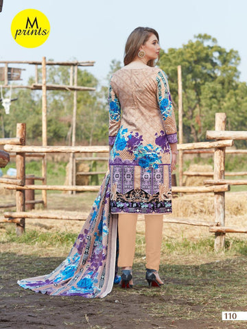 M PRINTS BRINGS PRINTED DAILYWEAR COTTON DRESS MATERIAL COLLECTION