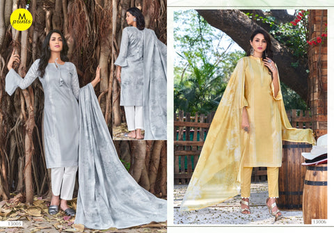 M Print Vol 2 Cotton Digital Karachi Printed Salwar Kameez