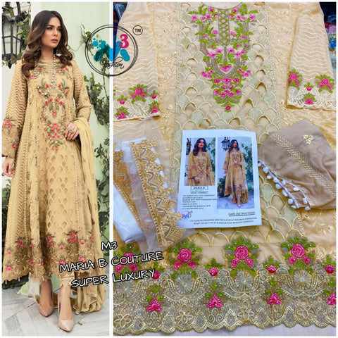 Maria B Nightangel Heavy Embroidery Party Wear Collection