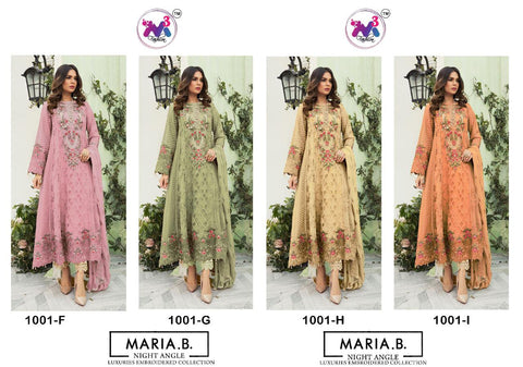 Maria B Nightangel Heavy Embroidery Party Wear Collection