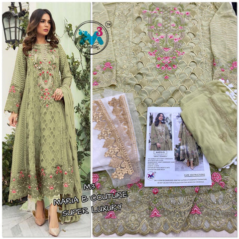 Maria B Nightangel Heavy Embroidery Party Wear Collection
