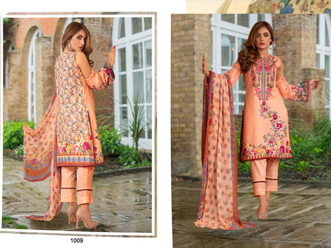 Yashika Designer Mahnoor Lawn Cotton Karachi Pakistani Suits