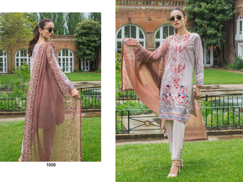 Yashika Designer Mahnoor Lawn Cotton Karachi Pakistani Suits