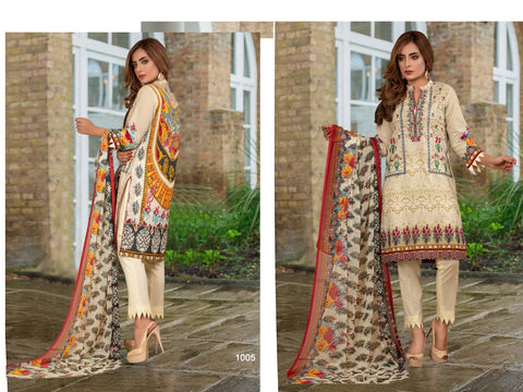 Yashika Designer Mahnoor Lawn Cotton Karachi Pakistani Suits