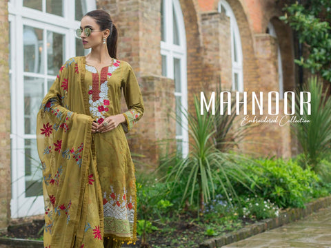 Yashika Designer Mahnoor Lawn Cotton Karachi Pakistani Suits