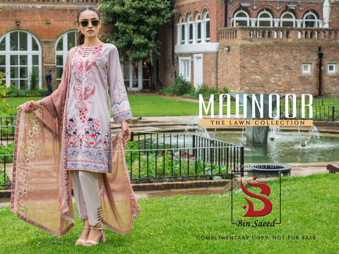 Yashika Designer Mahnoor Lawn Cotton Karachi Pakistani Suits