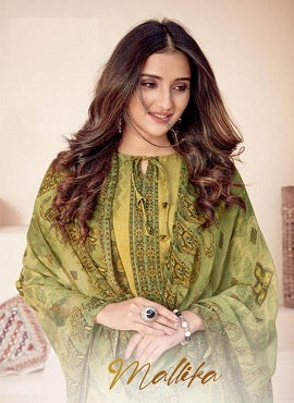 Mallika Presents New Collection Heavy Indo Printed Fancy Designer Salwar Suits