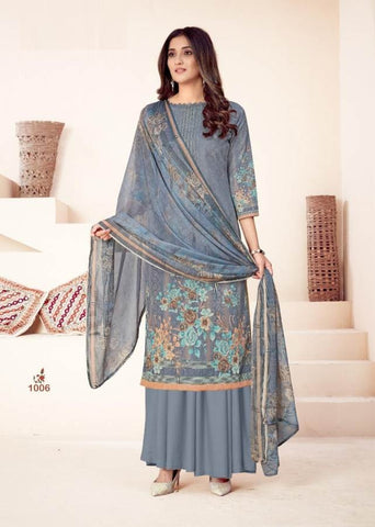 Mallika Presents New Collection Heavy Indo Printed Fancy Designer Salwar Suits