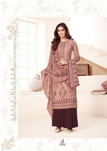 Mallika Presents New Collection Heavy Indo Printed Fancy Designer Salwar Suits