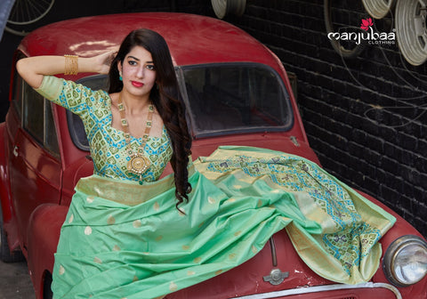 Manjuba Clothing Presents Misri Silk Fancy Designer Sarees