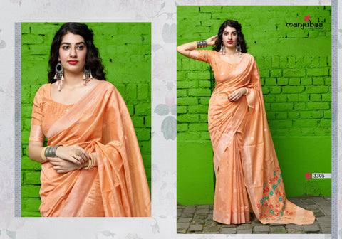 Manjubaa Presents Manjari Silk Fancy Designer Sarees Collection