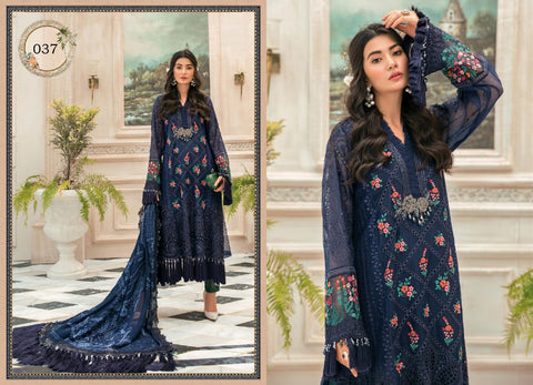 Maria B Heavy Embroidery Work Designer Salwar Kameez