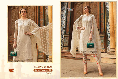 Shree Fab Mariya B Spring Summer 20 Vol 1 Embroidery Pakistani Suit Collection