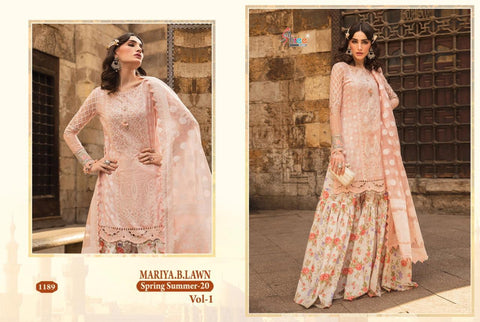 Shree Fab Mariya B Spring Summer 20 Vol 1 Embroidery Pakistani Suit Collection