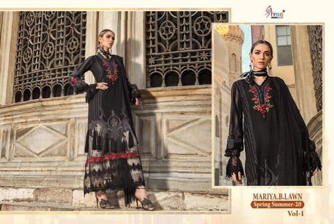 Shree Fab Mariya B Spring Summer 20 Vol 1 Embroidery Pakistani Suit Collection