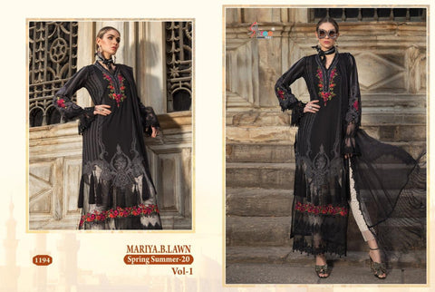 Shree Fab Mariya B Spring Summer 20 Vol 1 Embroidery Pakistani Suit Collection
