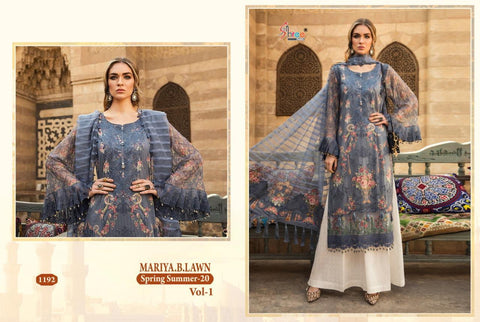 Shree Fab Mariya B Spring Summer 20 Vol 1 Embroidery Pakistani Suit Collection