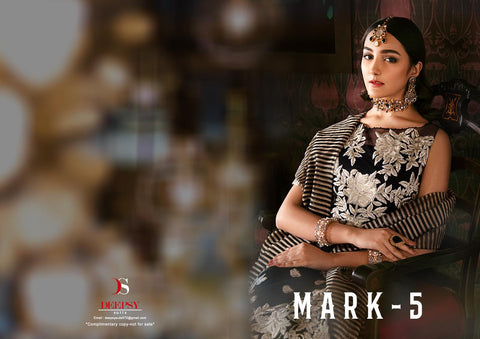 DEEPSY SUIT MARK VOL 5 GEORGETTE WITH HEAVY EMBROIDERY SALWAR SUIT