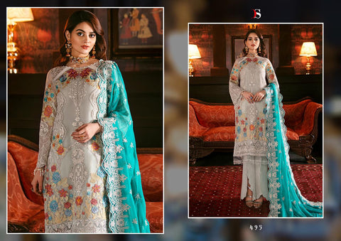 DEEPSY SUIT MARK VOL 5 GEORGETTE WITH HEAVY EMBROIDERY SALWAR SUIT