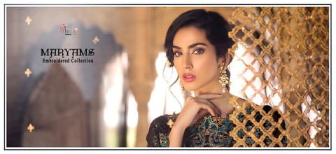 SHREE FAB MARYAM HEAVY  EMBROIDERED PARTY WEAR COLLECTION