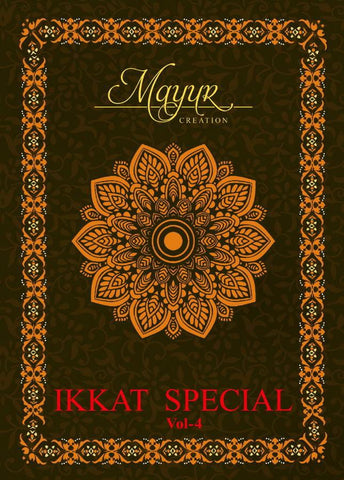 Mayur Creation Ikkat Vol 4 Casual Cotton Printed Salwar Kameez Collection